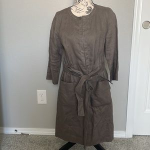 100% Linen trench coat from Tokyo